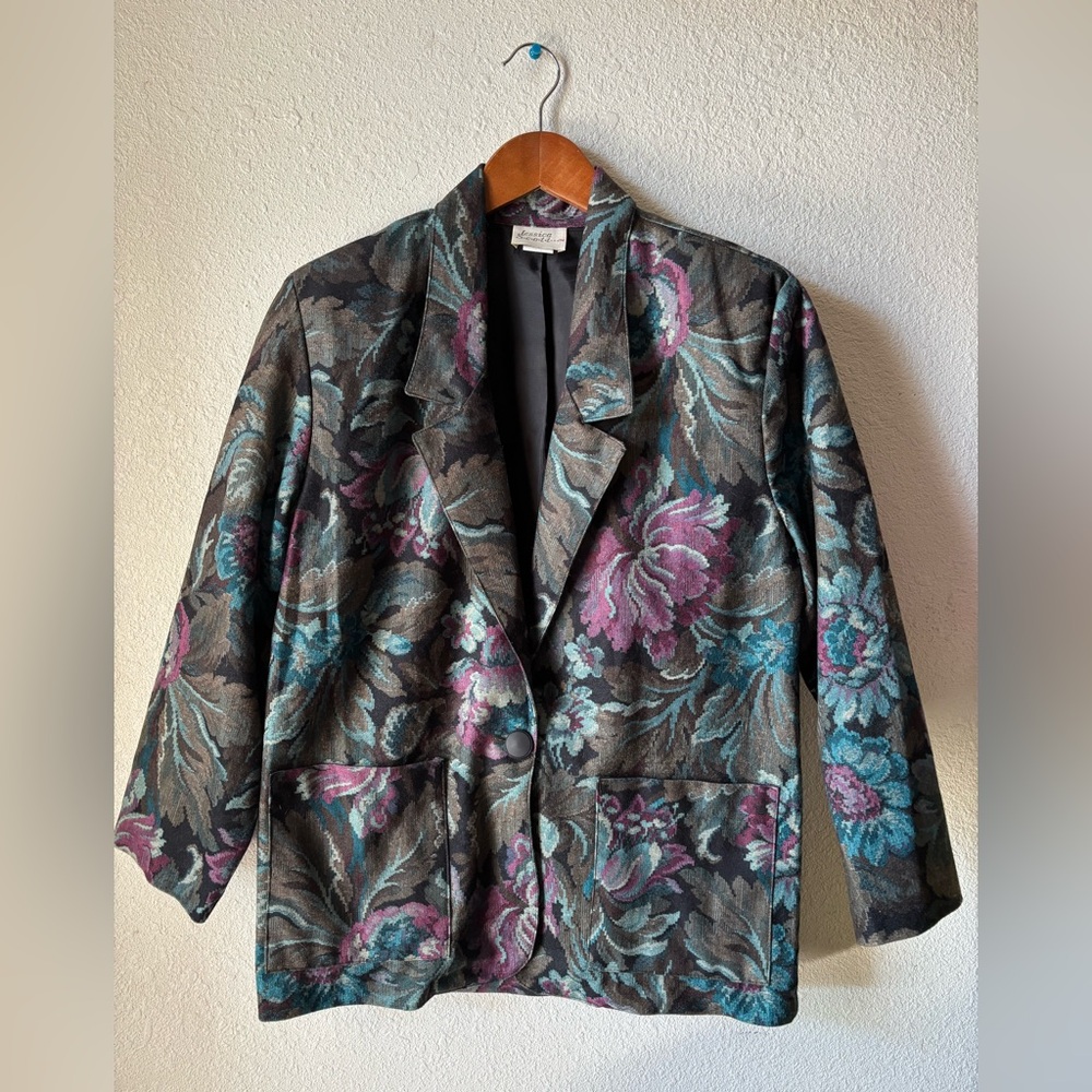 Floral Blazer